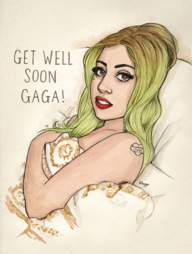 Lady Gaga in Hospital