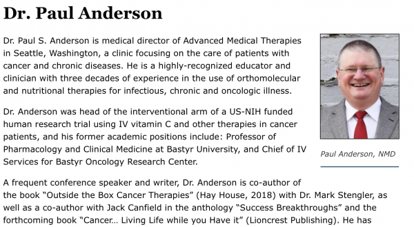 Dr Paul Anderson